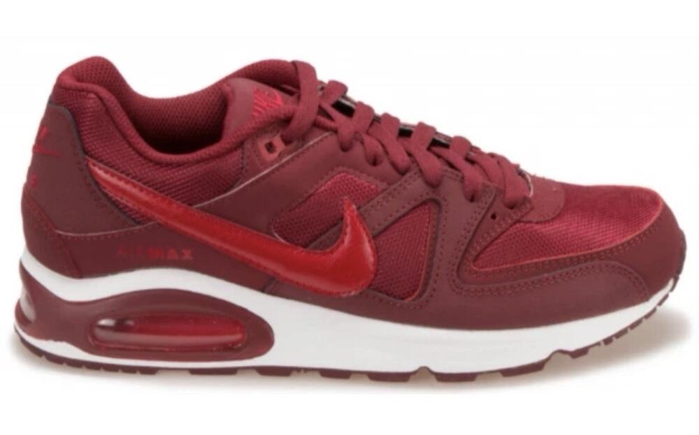 Men 8 Nike Air Max Command Team Red White 629993 661 Men's Sneakers